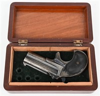 CASED REMINGTON MODEL 95 DOUBLE DERINGER