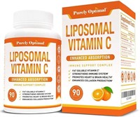 Pack of 2, 180 Capsules Liposomal Vitamin C Sup