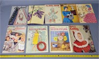 Vintage Booklets On Sewing, Crocheting,