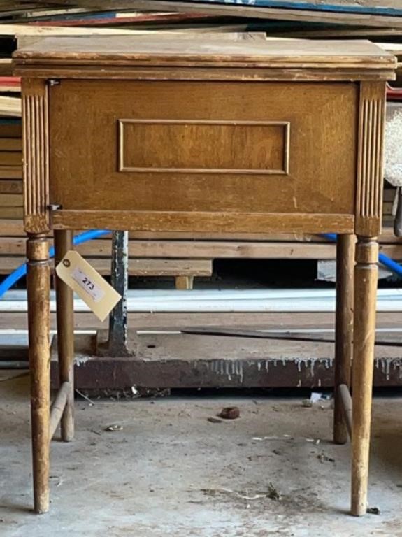 Vintage Kenmore Sewing Machine in Cabinet