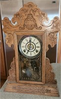 Antique Kitchen Clock  with alarm