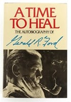 Pres. Gerald Ford Signed "A Time to Heal"