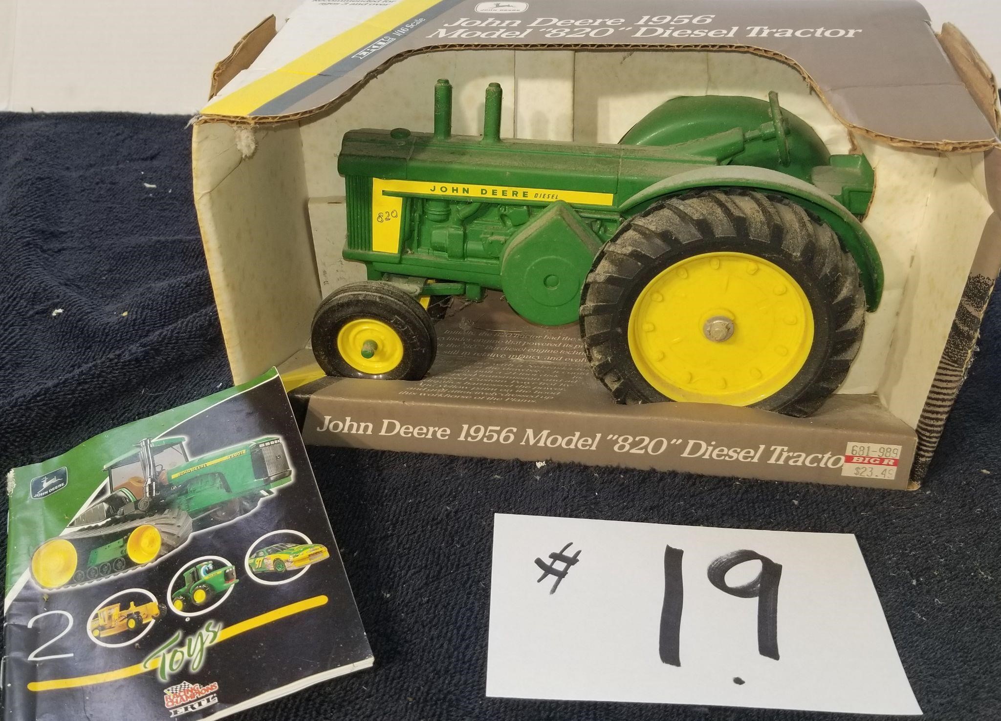 1956 John Deere 820 Diesel 1:16 scale