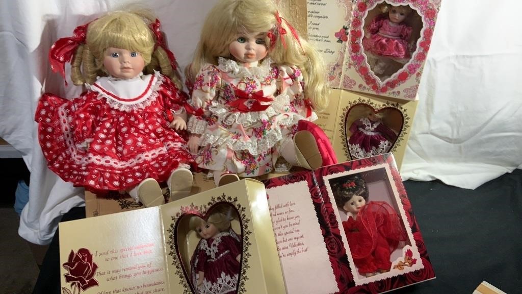 Porcelain Dolls, Goebel, Marie Osmond, Boyd’s