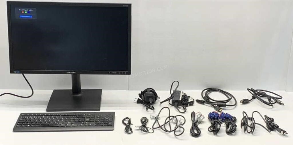 24" Samsung Business Monitor w/ Accessories Used