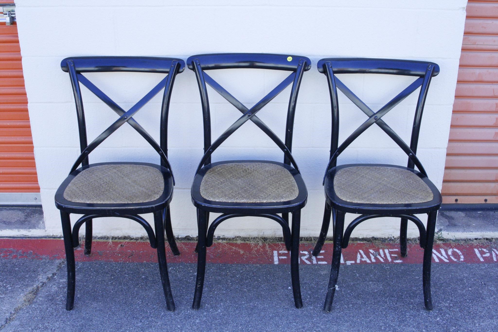 SET OF 3 VINTAGE CHAIRS