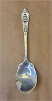 Rose Point Wallace Sterling Silver Sugar Spoon