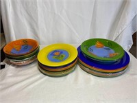 Matys Colorful Glass Dish Set