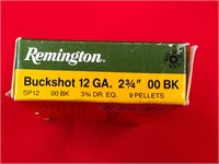 Remington 12 Ga. Buckshot 2 3/4" 00 Buck 5 Rounds