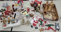 Box of Christmas items includes Hummel type