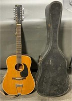 Kent 12 String Guitar With Case