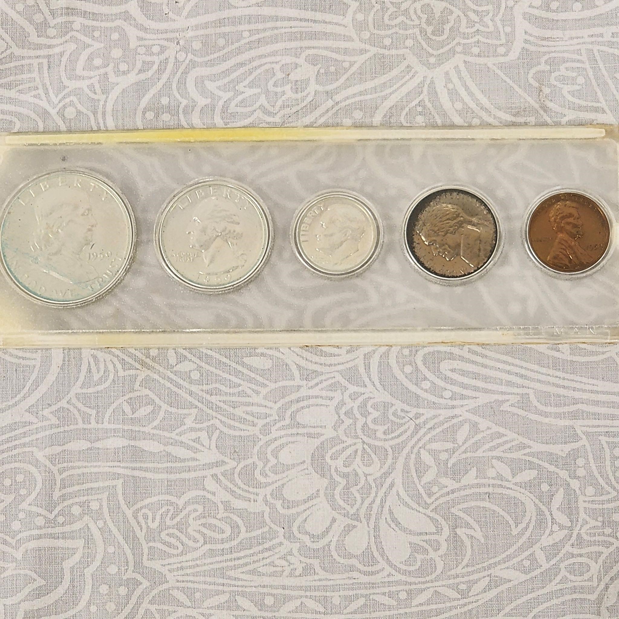 1959 Uncirculated Mint Set 90% Silver