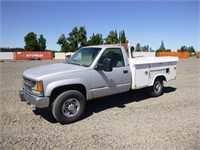 1977 Chevrolet 3500 8' S/A 4x4 Utility Truck