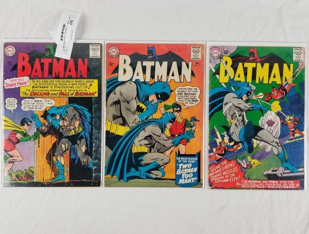 3 Batman Comic Books #175 #177 #178 12 Cent | 2nd Cents Inc