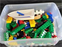 Lego and Tyco Toy Bin