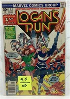 Marvel comics Logan run #1