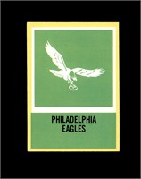 1967 Philadelphia #144 Philadelphia Eagles NRMT+