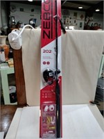 Zebco 202 fishing rod with tackle