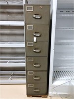 6 Drawer Vertical Filing Cabinet