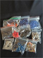 (10) STRANDS OF BEADS