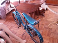 Schwinn blue Sting-Ray bicycle No. D 204121
