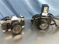 Vintage Canon AE-1 Cameras