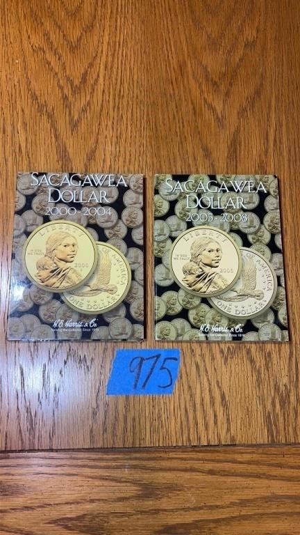 Sacagawea dollars ‘00-‘04, ‘05-‘08