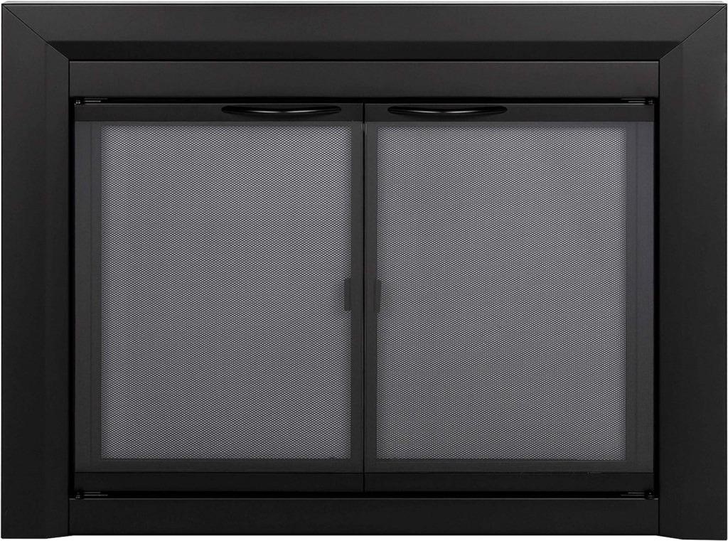 Pleasant Hearth Carlisle Fireplace Glass Door, Lrg