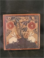 VTG Tonala Mexico Bunny Tile