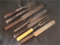 Antique Knives & Forks