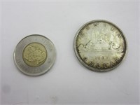 Dollar Canada 1965 silver