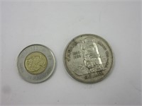 Dollar Canada 1958 silver