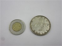 Dollar Canada 1954 silver