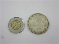 Dollar Canada 1963 silver