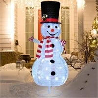 Buheco Light Up Snowman Decoration 3.6ft