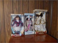 (3) collector dolls