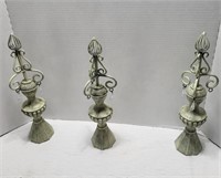 3pc Scone Decor Statues