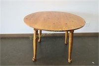Wooden Round Table Approx. 44" diameter