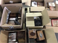 Skid of over 200 Asstd Cigar Boxes