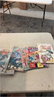 Lot of box full of cartoon and superhero comics