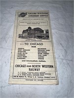 VINTAGE CHICAGO & NORTH WESTERN RAILROAD