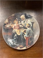 Norman Rockwell numbered plate