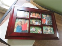 PHOT ALBUM WITH WOOD FRAME COVER