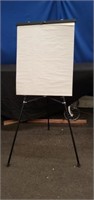Black Easel with Drawing Paper