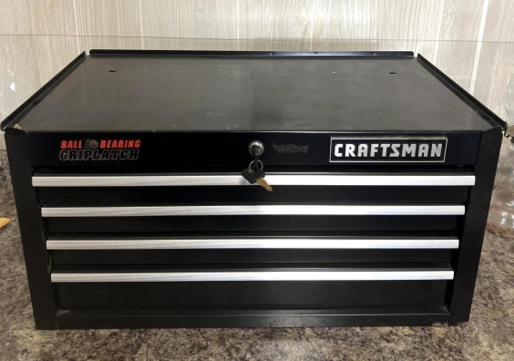 Craftsman toolbox with key