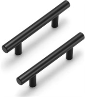 Estmoon 30 Pack 3 Inch Cabinet Handles Matte Black