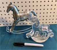 METAL HORSE, GLASS HORSE