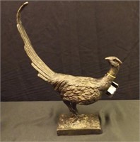 Metal Pheasant Statue