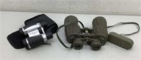 (2) Pair Binoculars one Katana 12x50 & Vivitar
