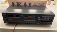 Akai stereo cassette deck